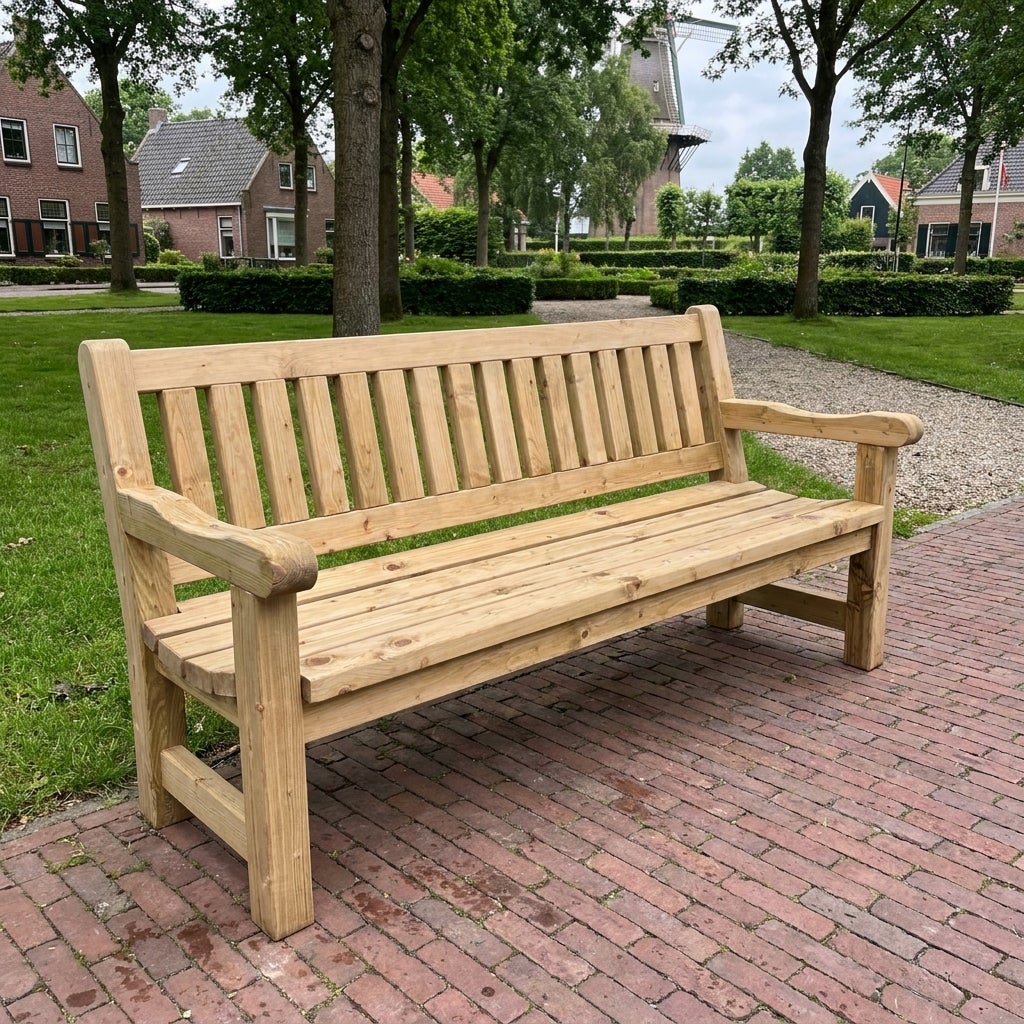 Tuinbank Luuk Geïmpregneerd 200 cm