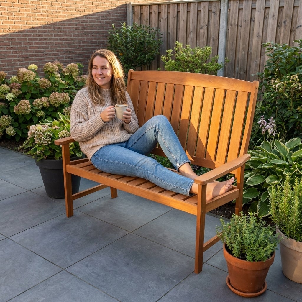 SenS-Line Tuinbank Hardhout California 120 cm