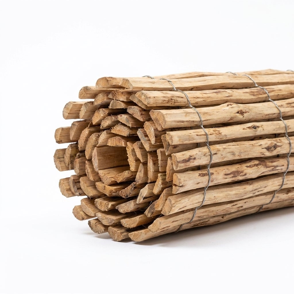 Schapenhek Rol Hazelaarhout 500 x 50 cm - Latafstand 3 - 5 cm