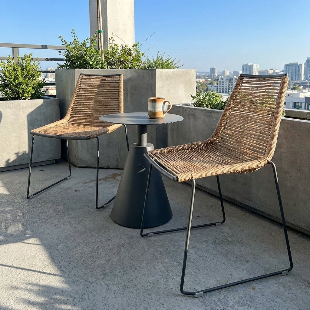 Café set Maui - 2 stoelen + tafel