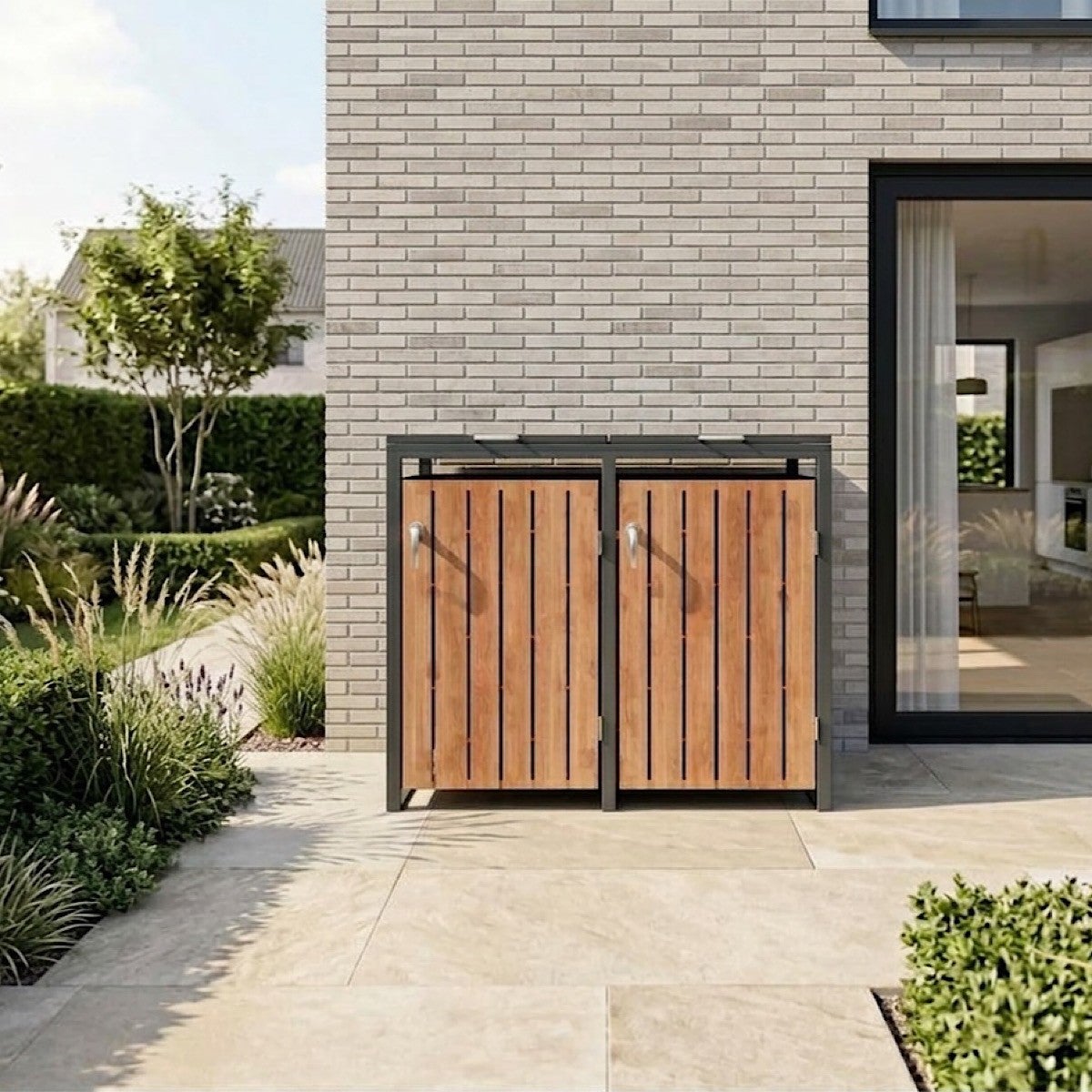 Dubbele Containerberging Tom Eikenlook Staal met Gasveren