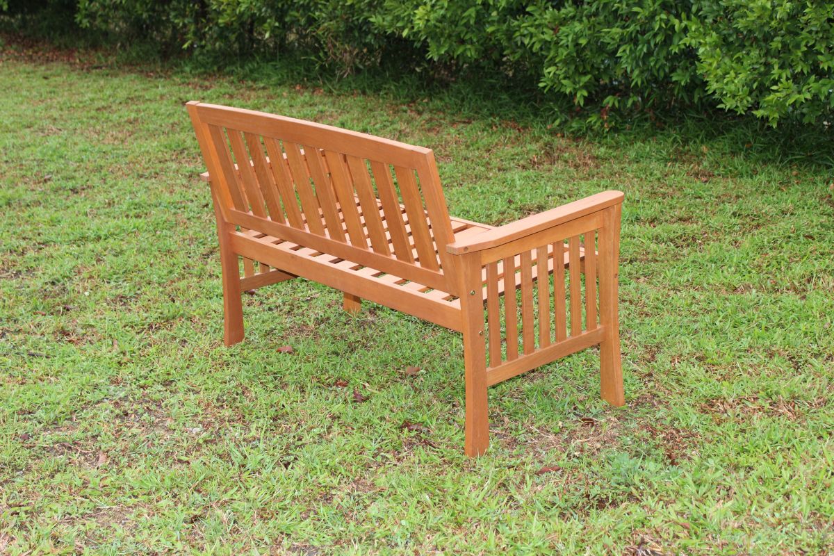 Kensington Tuinbank Hardhout 125cm