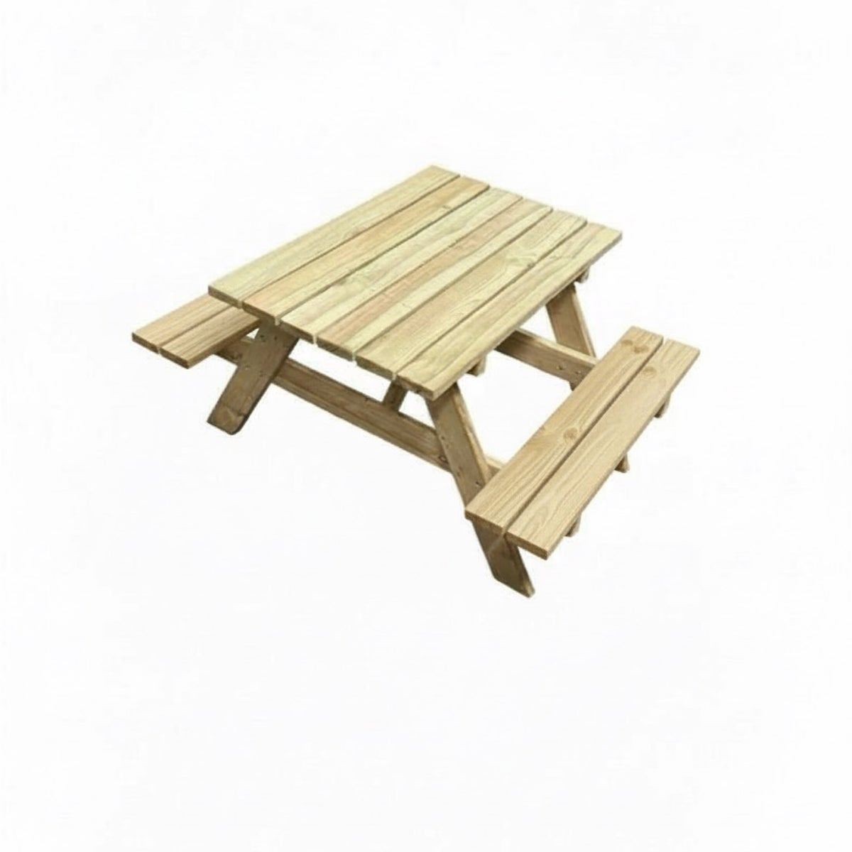 Kinderpicknicktafel 90x120cm Gemonteerd