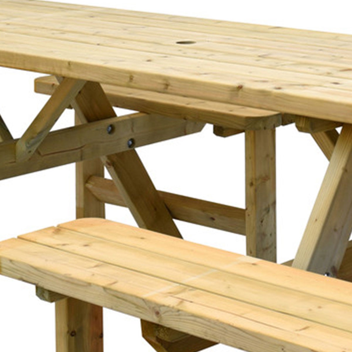 Picknicktafel Belfast XL 240 - Open instap