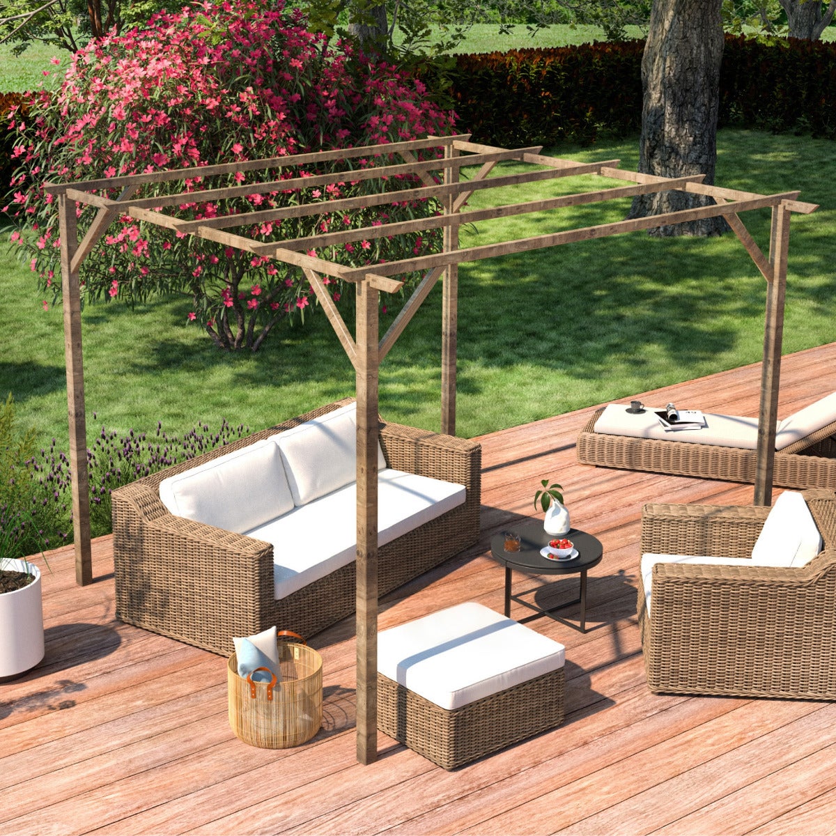 Pergola Patagonië 300 x 300 cm