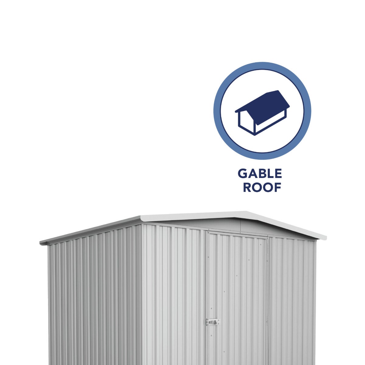 Metalen Tuinhuis Grijs 226 x 218 cm - 4,8 m² 