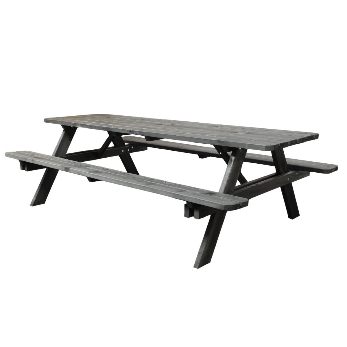 Picknicktafel Deluxe 240 x 70 cm - Zwart