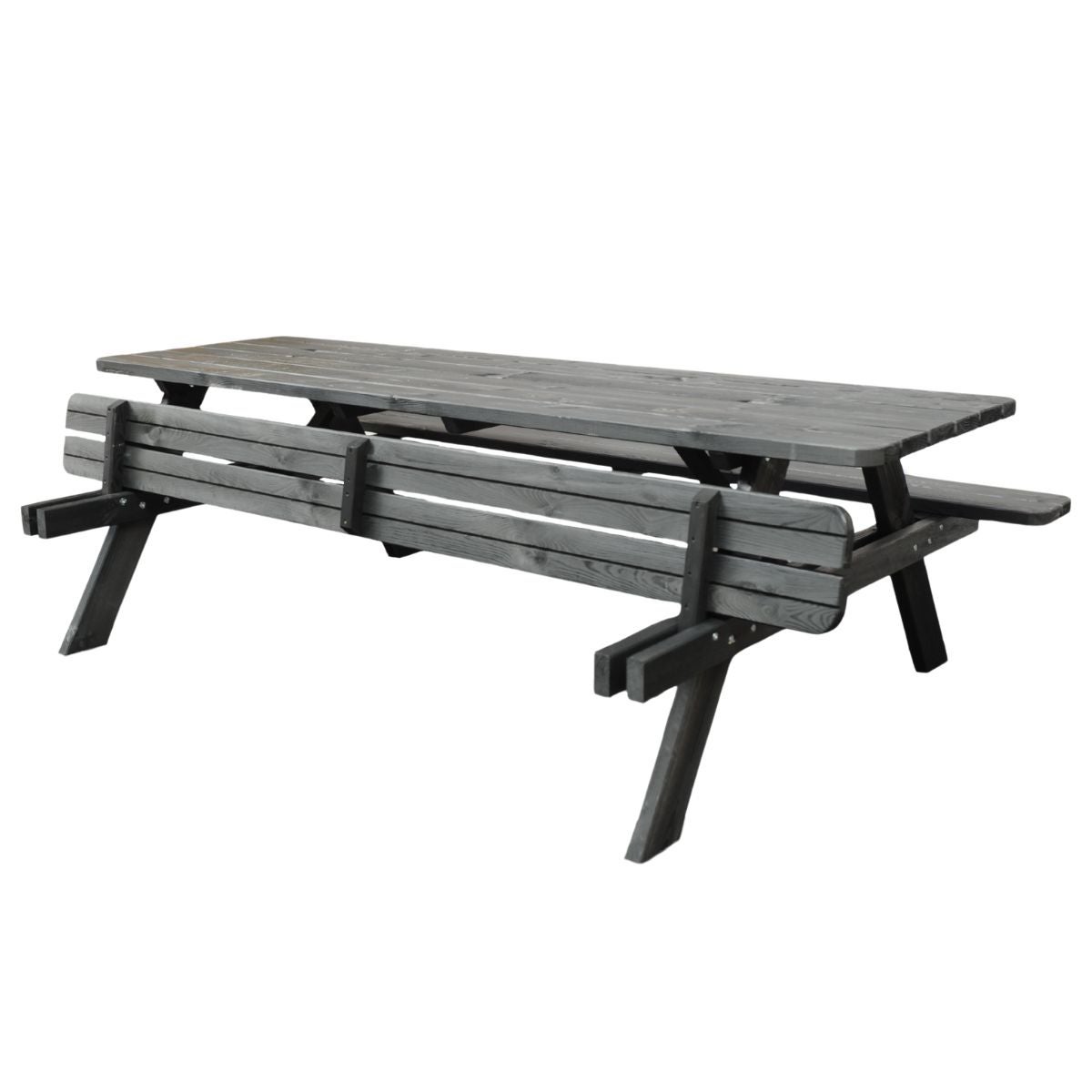 Picknicktafel Deluxe 240 x 70 cm - Zwart