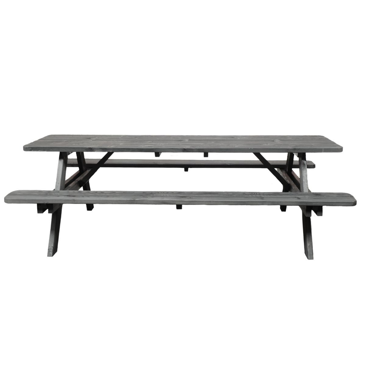 Picknicktafel Deluxe 240 x 70 cm - Zwart