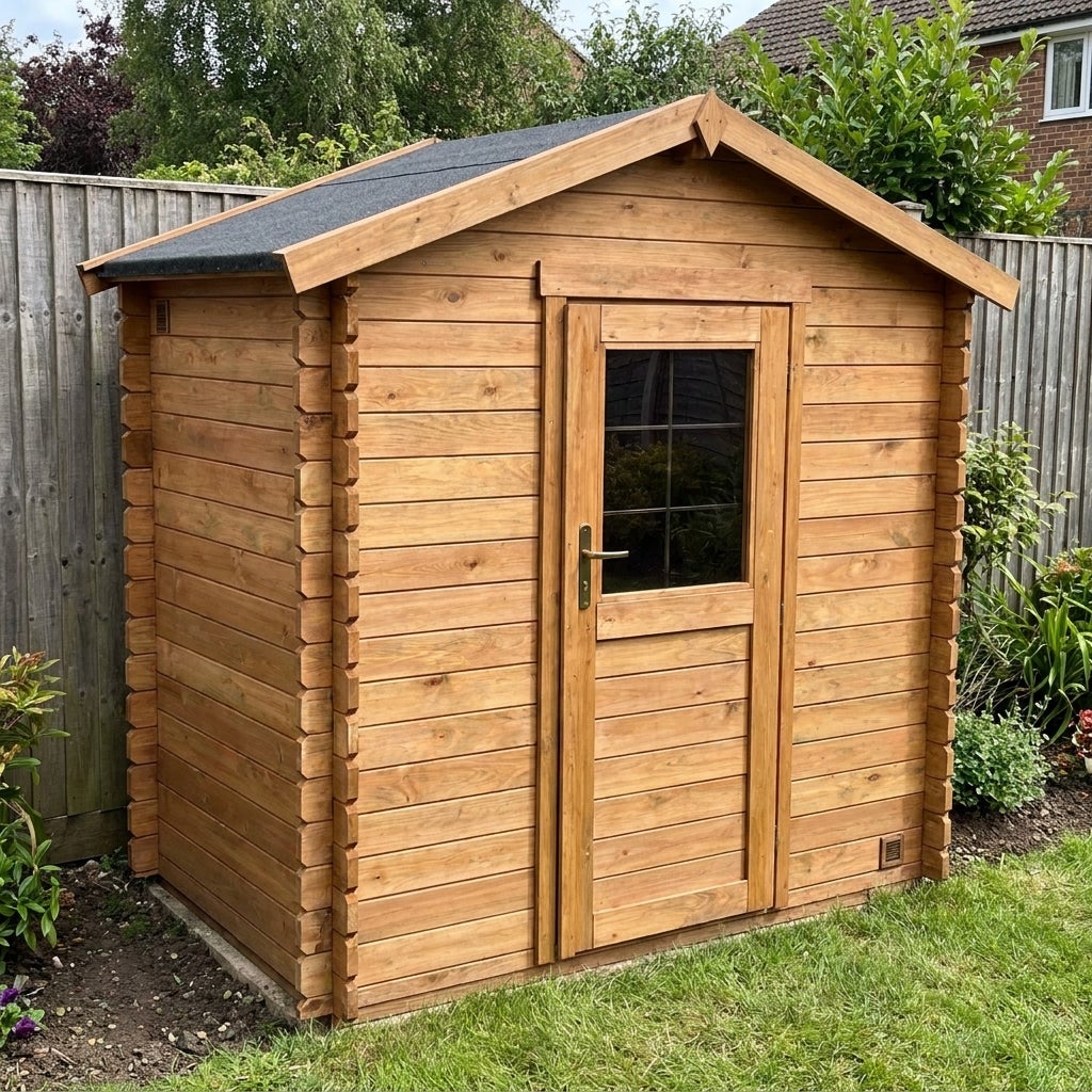 Houten Tuinhuis met Bitumen Dak 269 x 156 cm - 2,8 m²