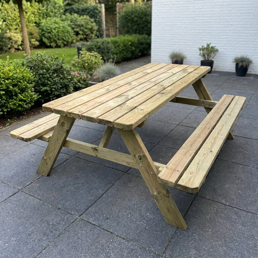 Picknicktafel Deluxe 180 x 70 cm