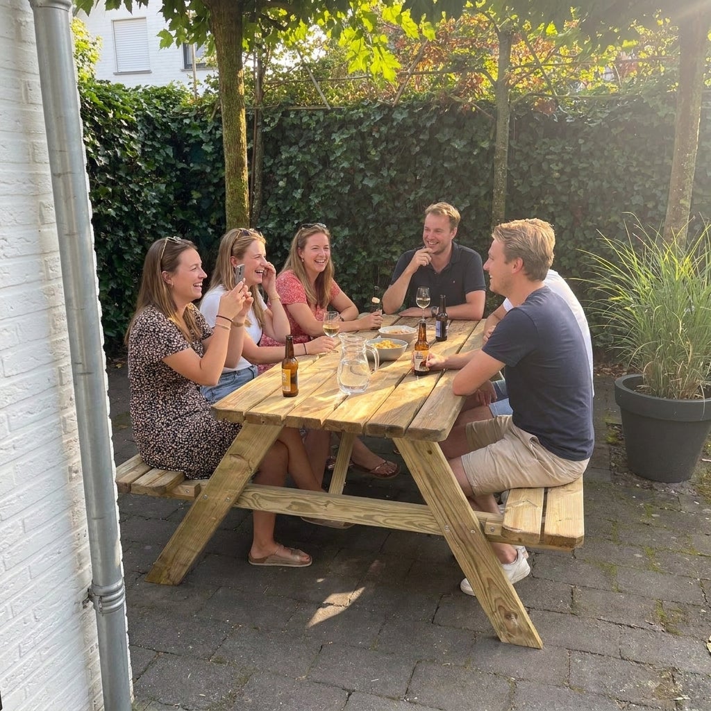 Picknicktafel Deluxe 180 x 70 cm