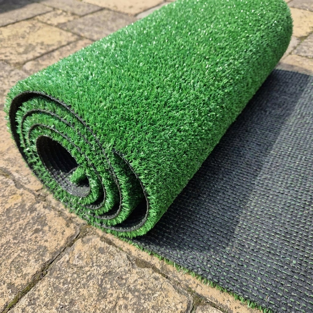 Kunstgras Basic Groen 1 × 2,5 meter – 10 mm hoog