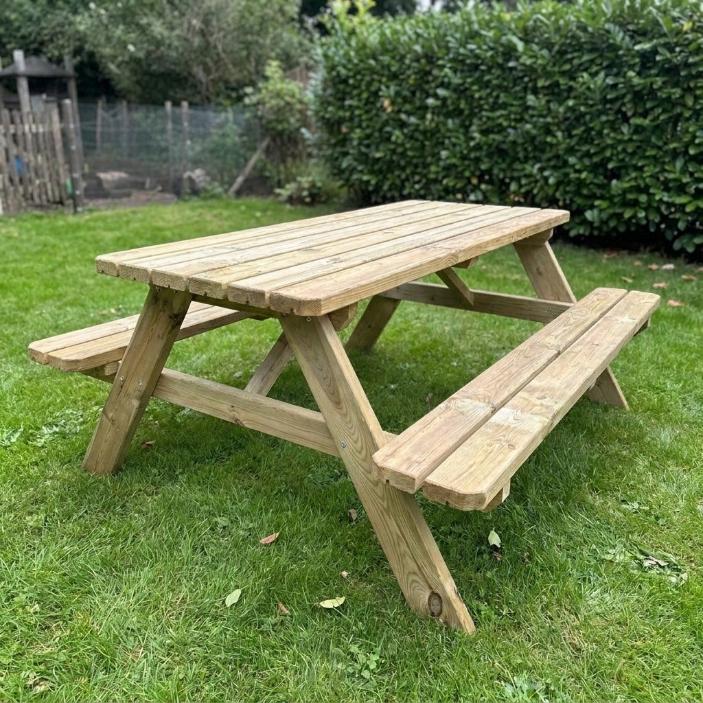 Picknicktafel Deluxe 180 x 70 cm
