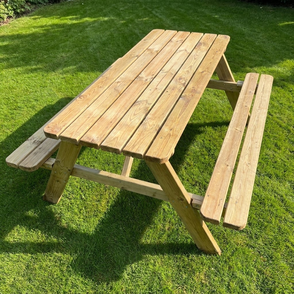 Picknicktafel Deluxe 180 x 70 cm
