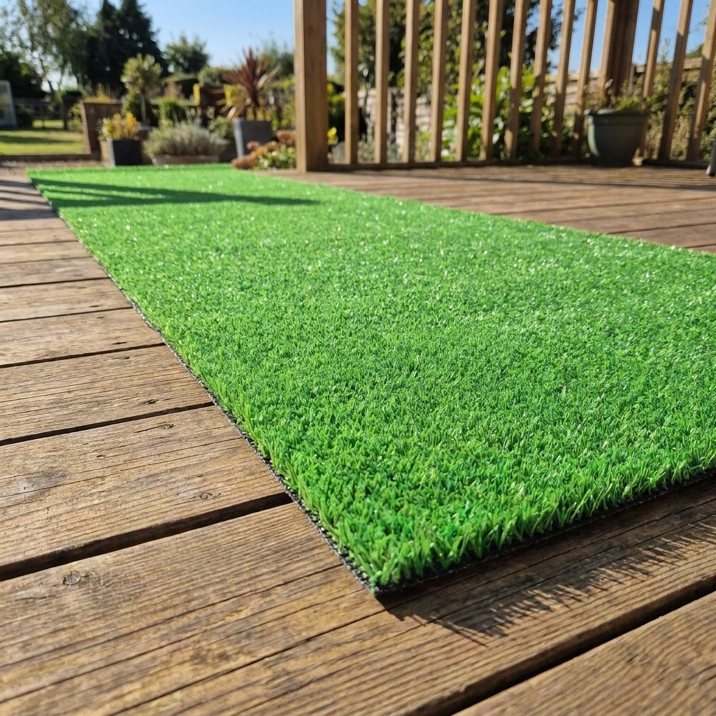 Kunstgras Basic Groen 1 x 5 meter – 10 mm