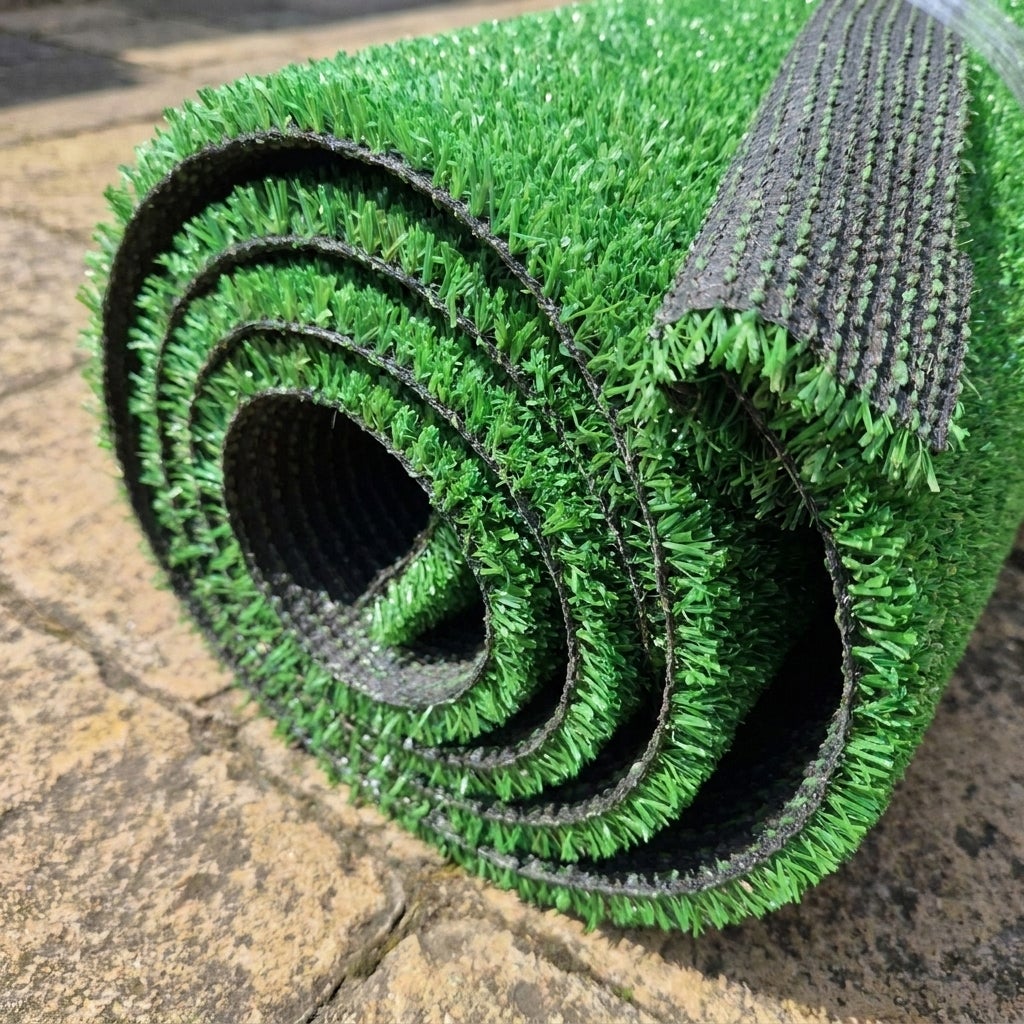 Kunstgras Basic Groen 1 × 2,5 meter – 10 mm hoog