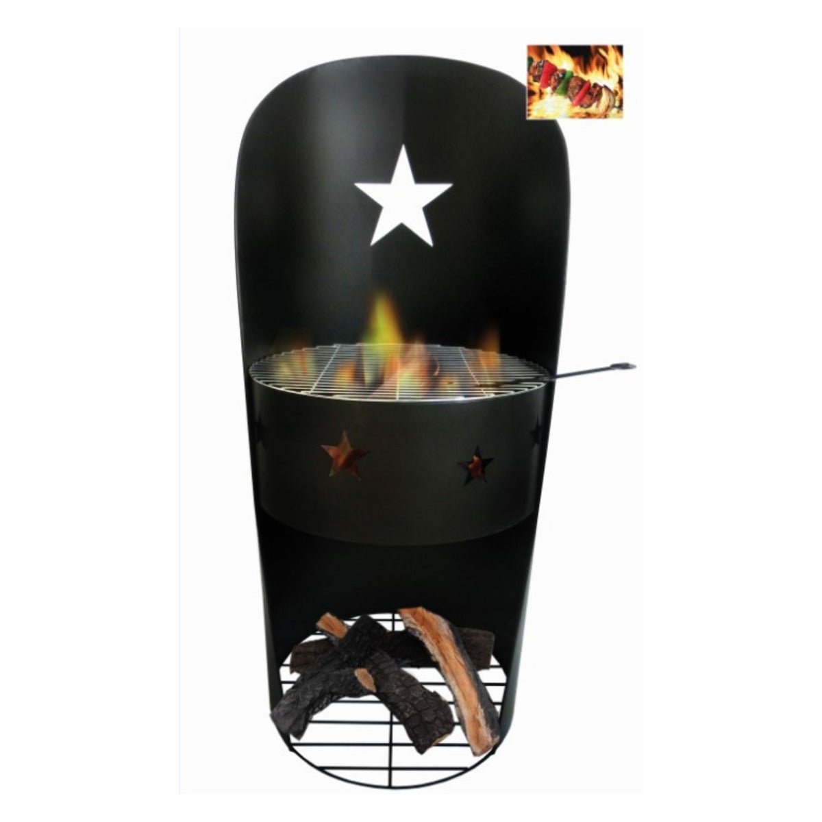 SenS-Line Barbecue en Vuurkorf Ralf 115 cm