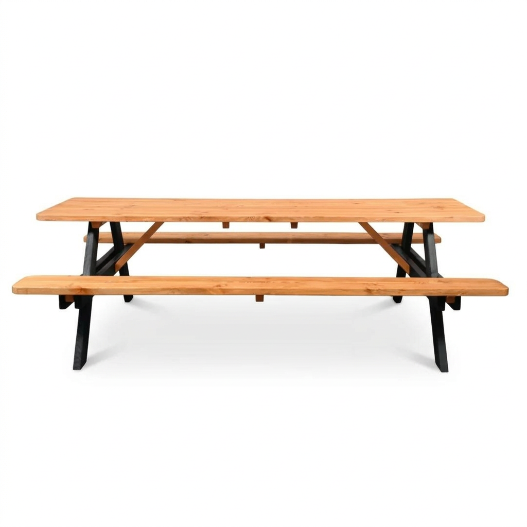 Picknicktafel Deluxe 240 x 70 cm - Bruno Zwart/Teak