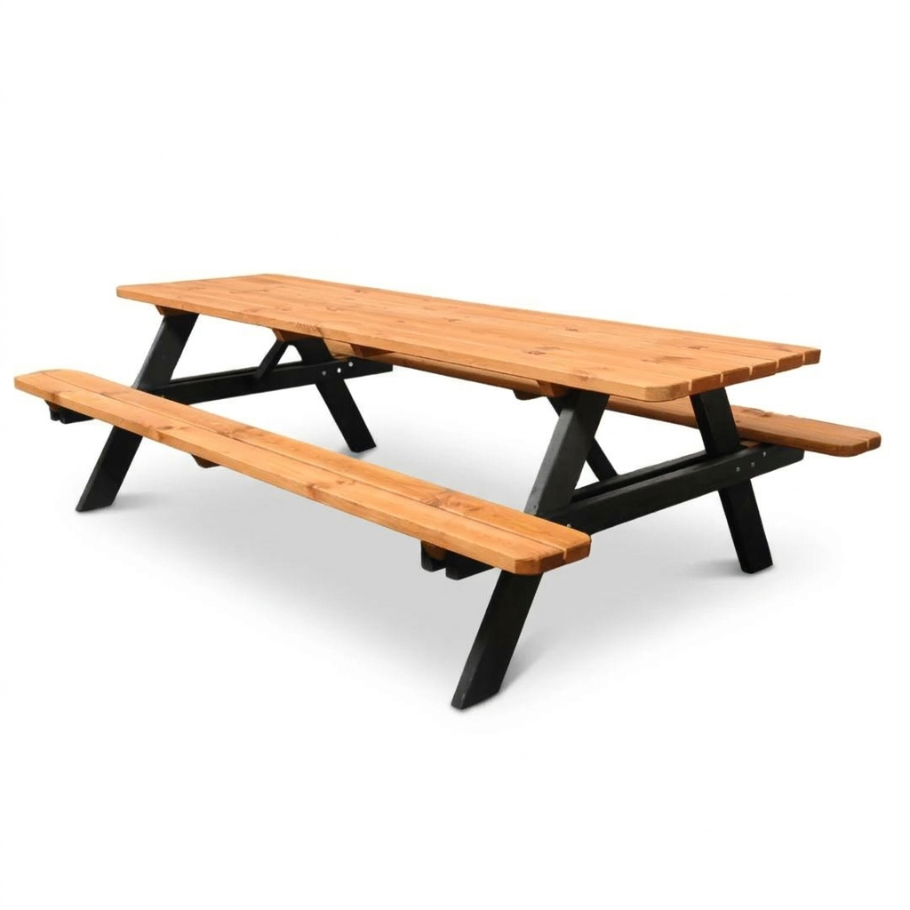Picknicktafel Deluxe 240 x 70 cm - Bruno Zwart/Teak