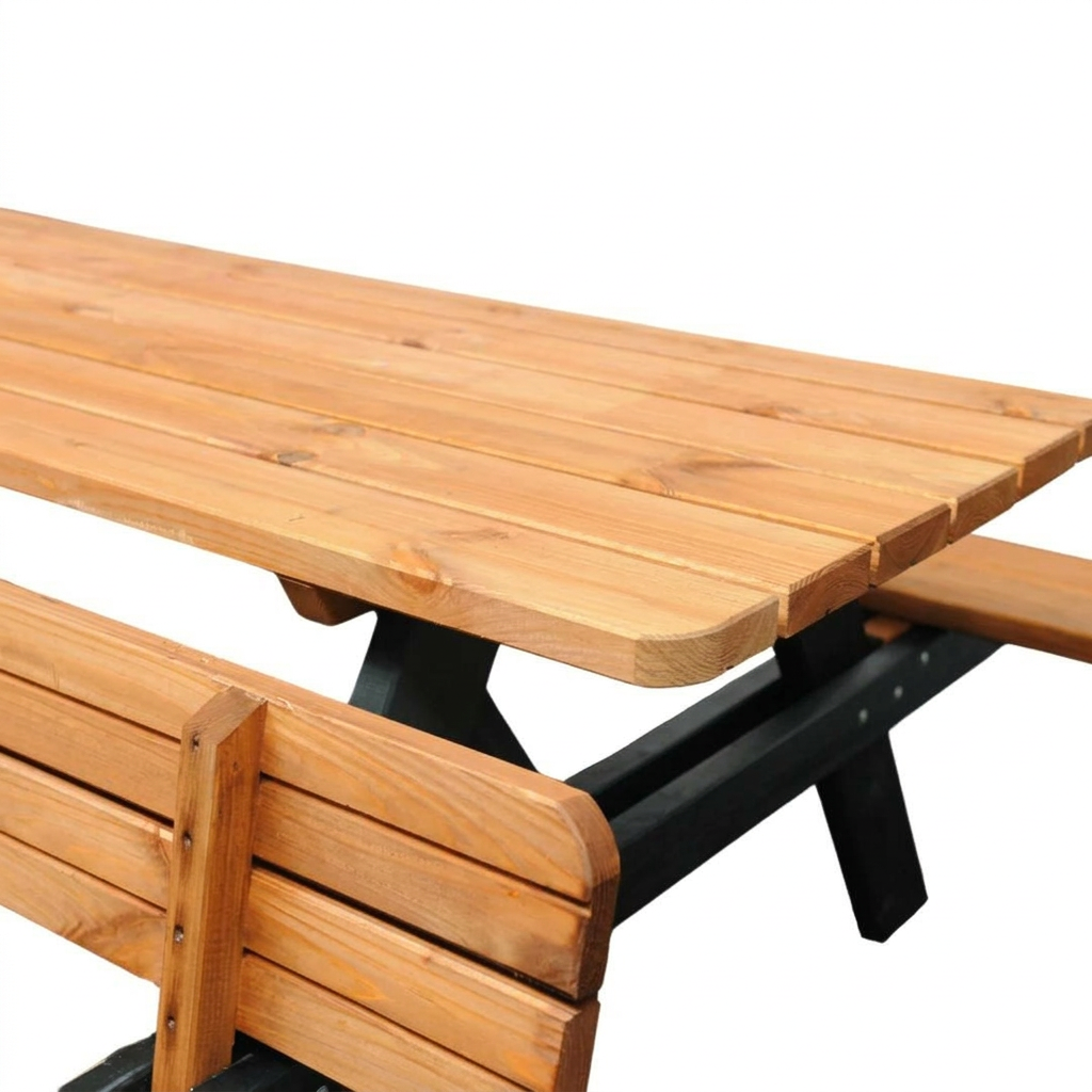 Picknicktafel Deluxe 240 x 70 cm - Bruno Zwart/Teak