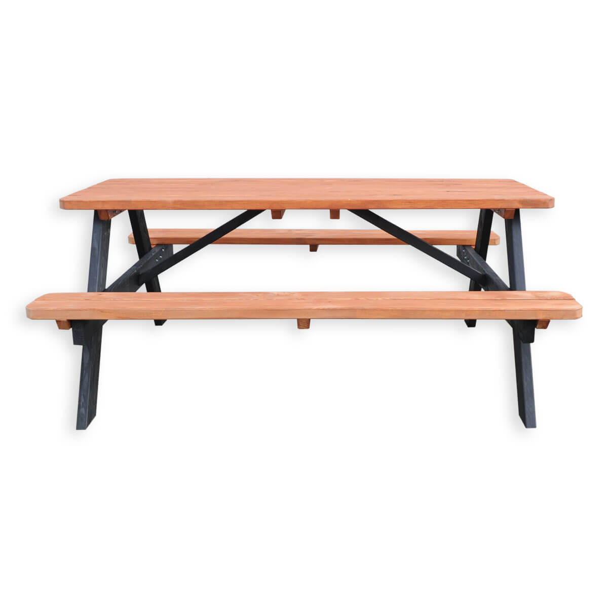Picknicktafel Deluxe 180 x 70 cm - Bruno Zwart/Teak