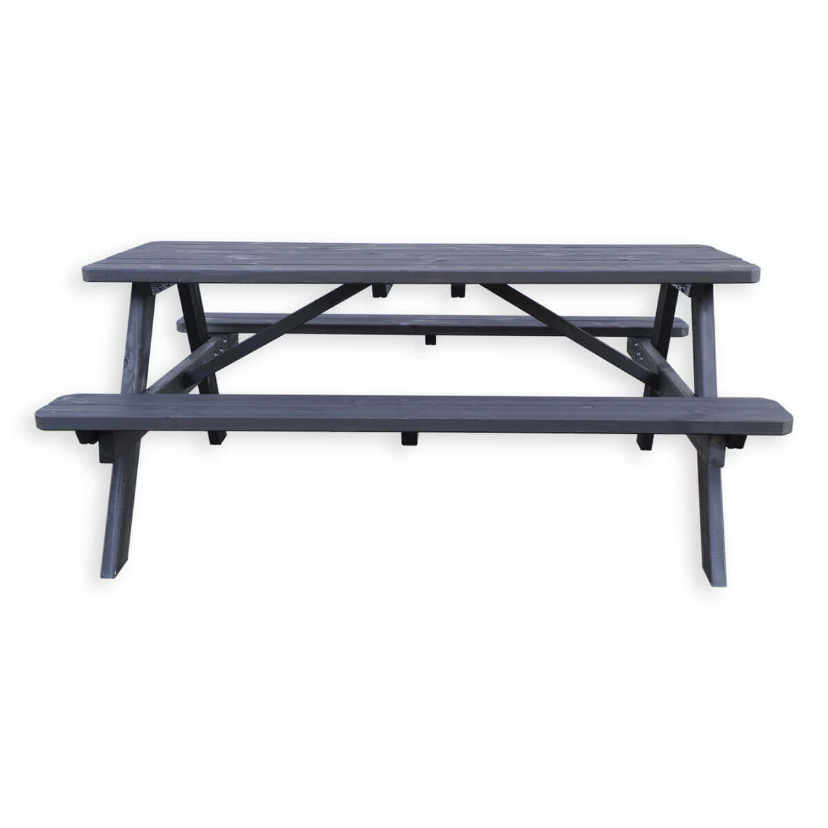 Picknicktafel Deluxe 180 x 70 cm - Zwart