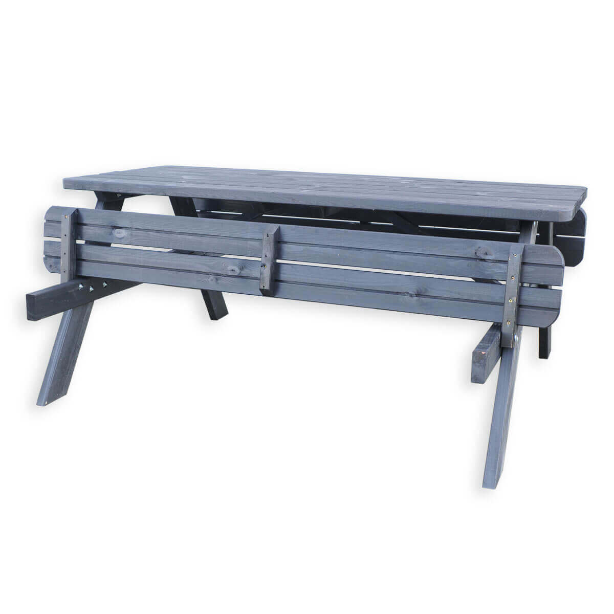 Picknicktafel Deluxe 180 x 70 cm - Zwart