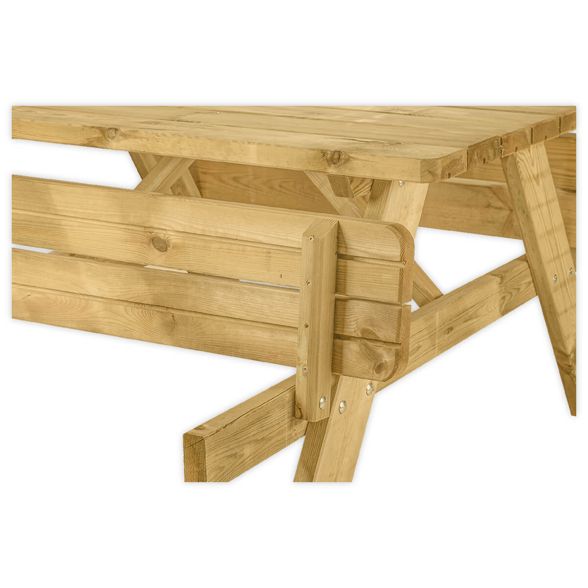 Picknicktafel Deluxe 120 x 70 cm