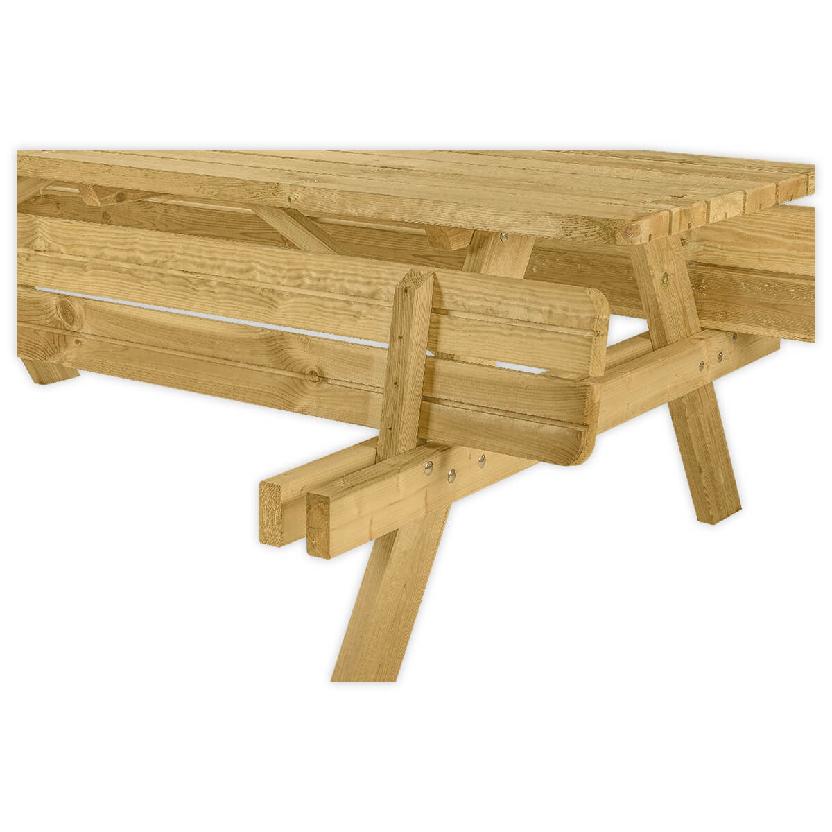 Picknicktafel Deluxe 240 x 70 cm