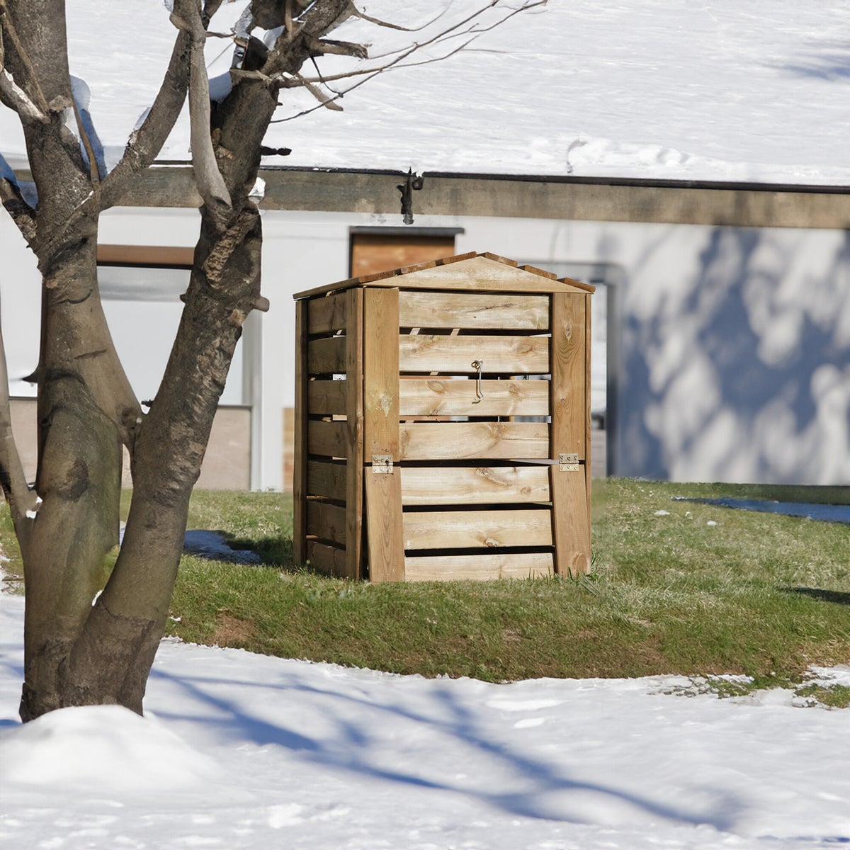 Compostbak Cabane 60 x 60 x 80 cm