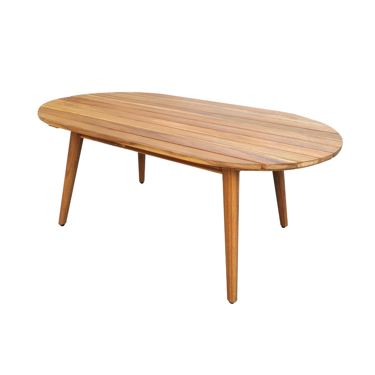 Tuintafel Ovaal Hardhout Binnen/Buiten 97 x 40 cm Bijzettafel