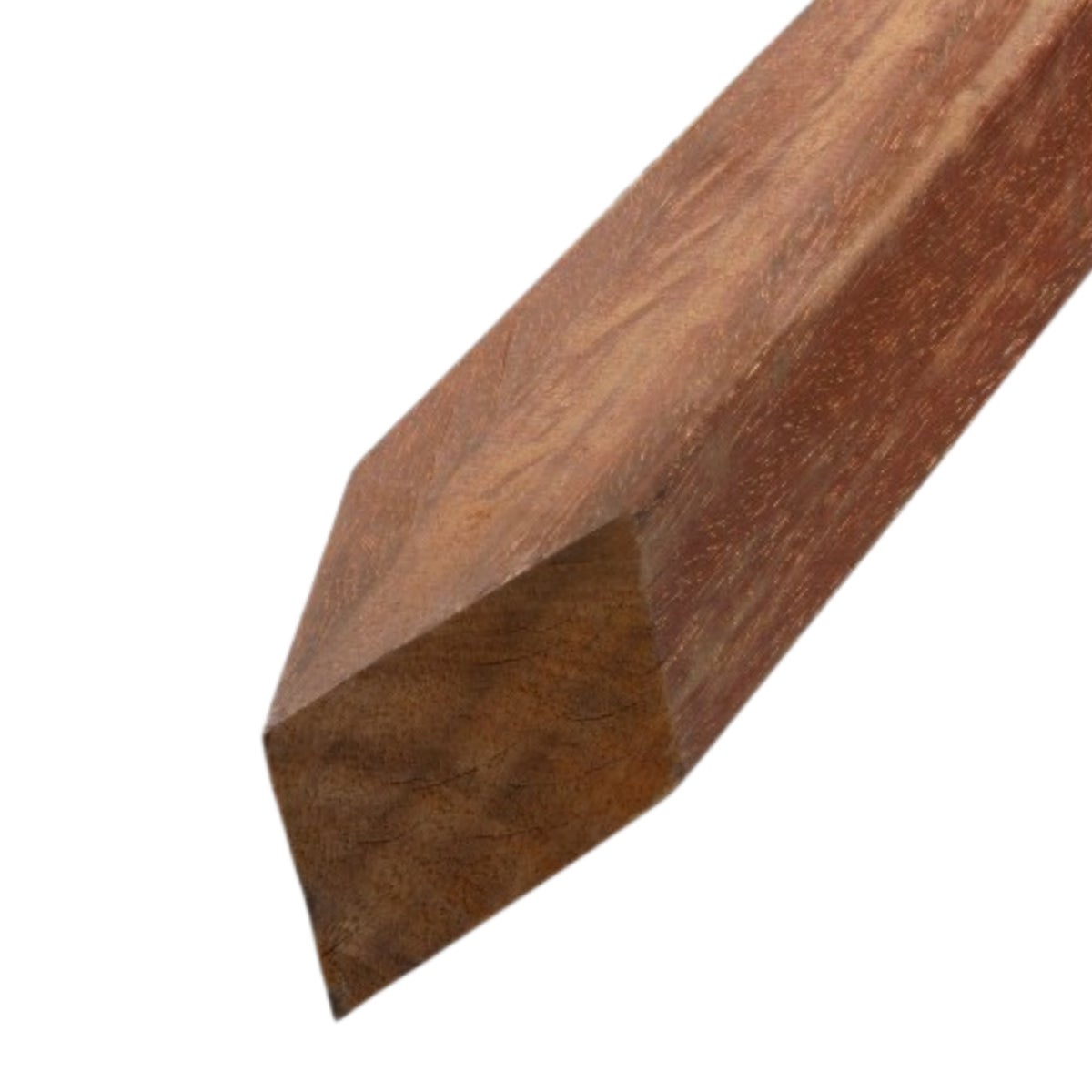 Tuinpaal Azobe Ruw Hardhout 60x60x2500mm