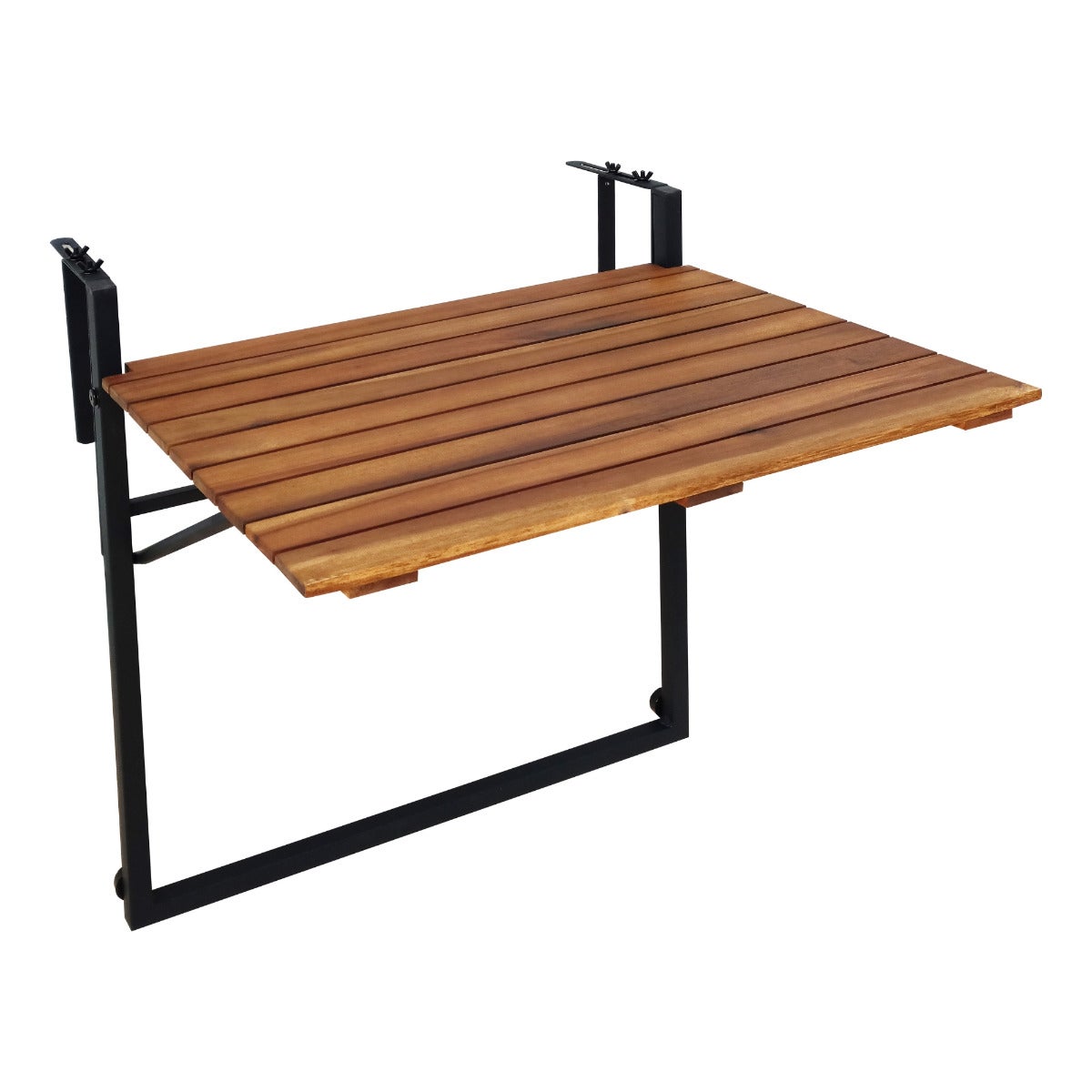 Balkontafel Bono Uitklapbaar Acaciahout 57 x 43 x 60 cm