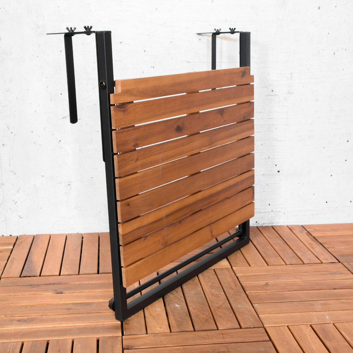 Balkontafel Bono Uitklapbaar Acaciahout 57 x 43 x 60 cm