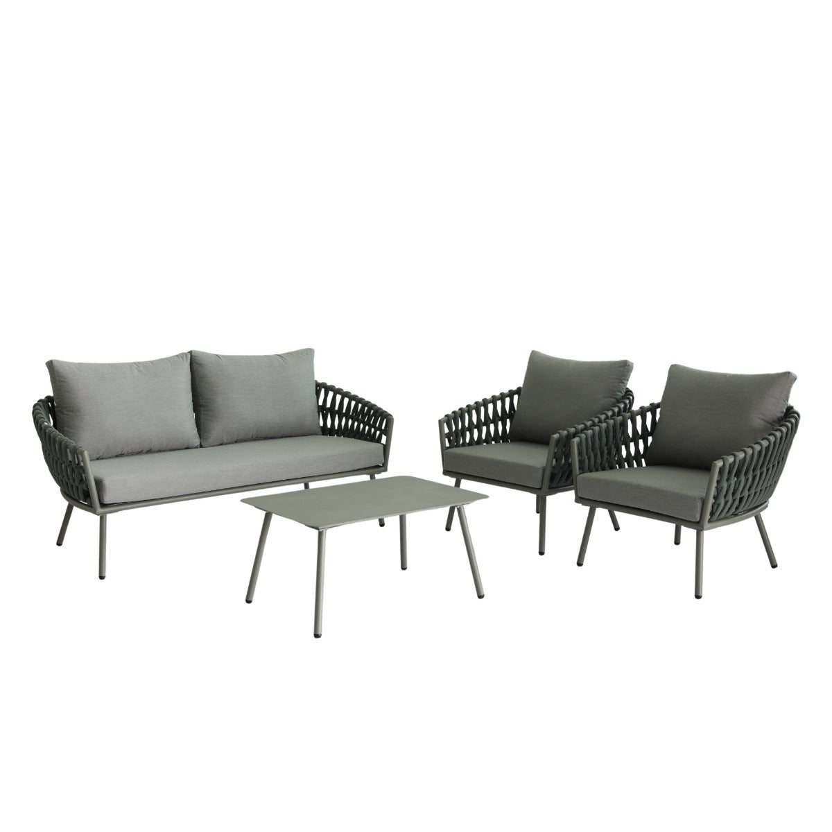 Berry Lounge Tuinset Aluminium met Zitkussens