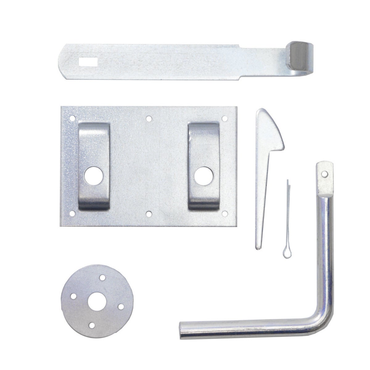 Boerenklinkstel Verzinkt - Per Stuk