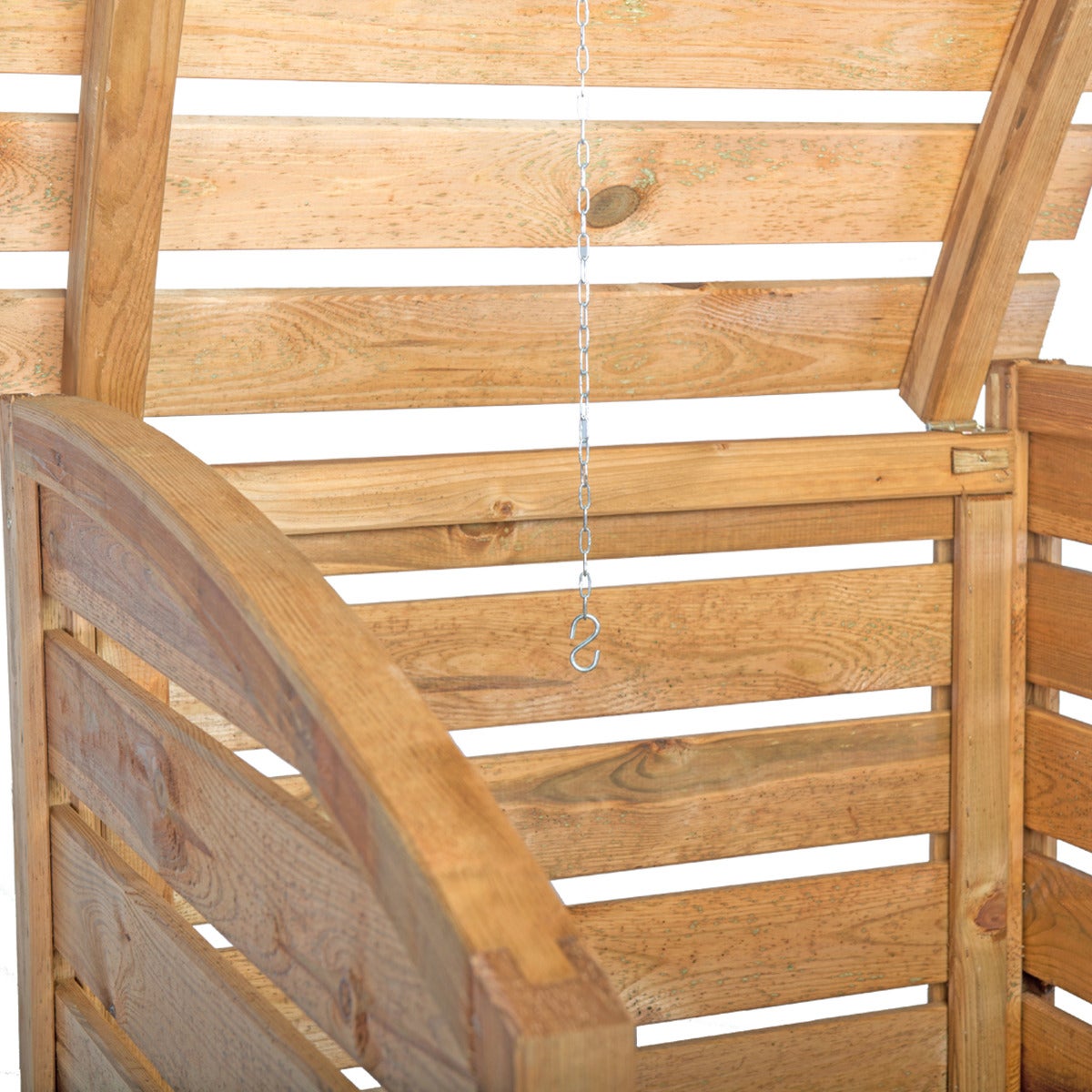 Enkele Containerombouw Bruin Geïmpregneerd Grenen Hout