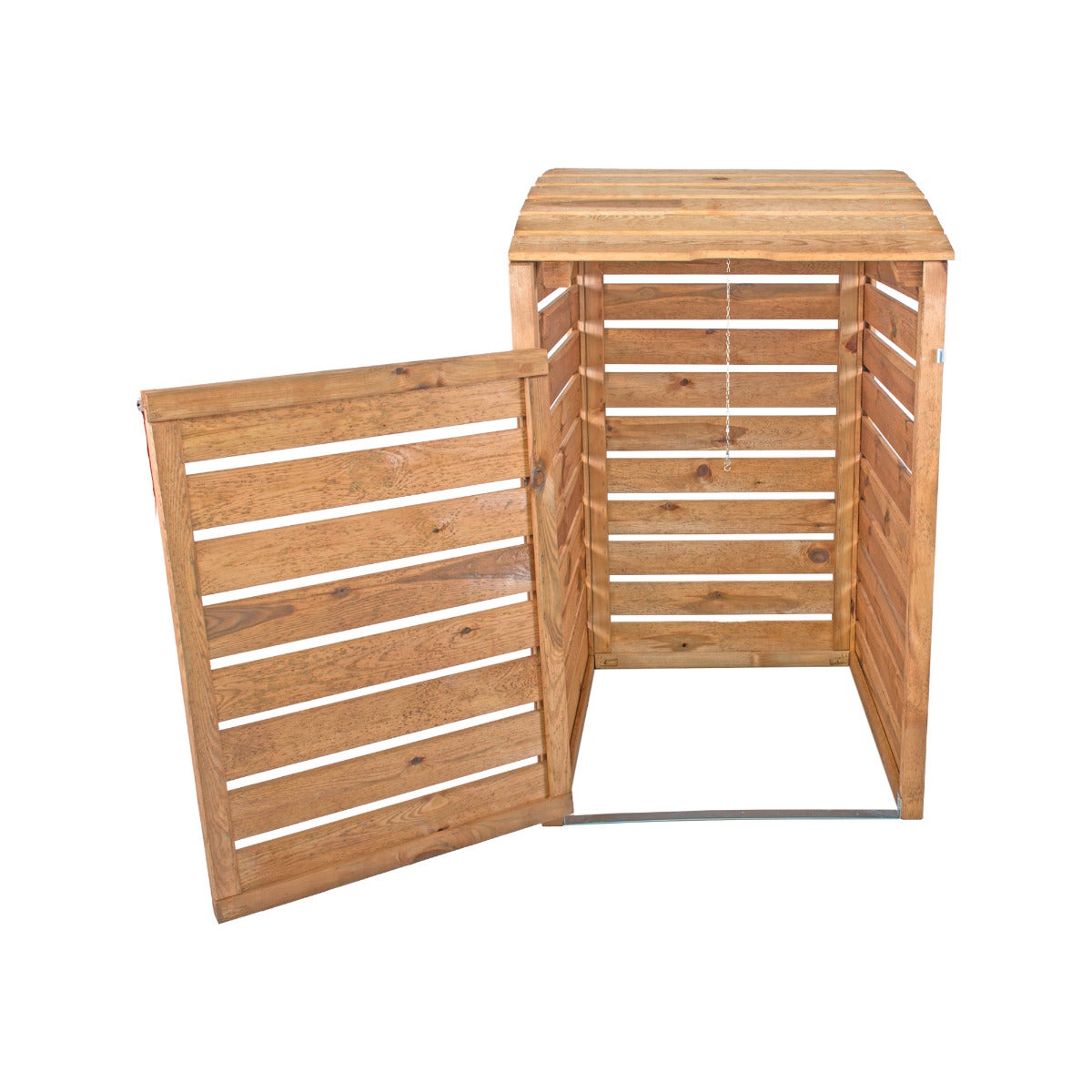 Enkele Containerombouw Bruin Geïmpregneerd Grenen Hout