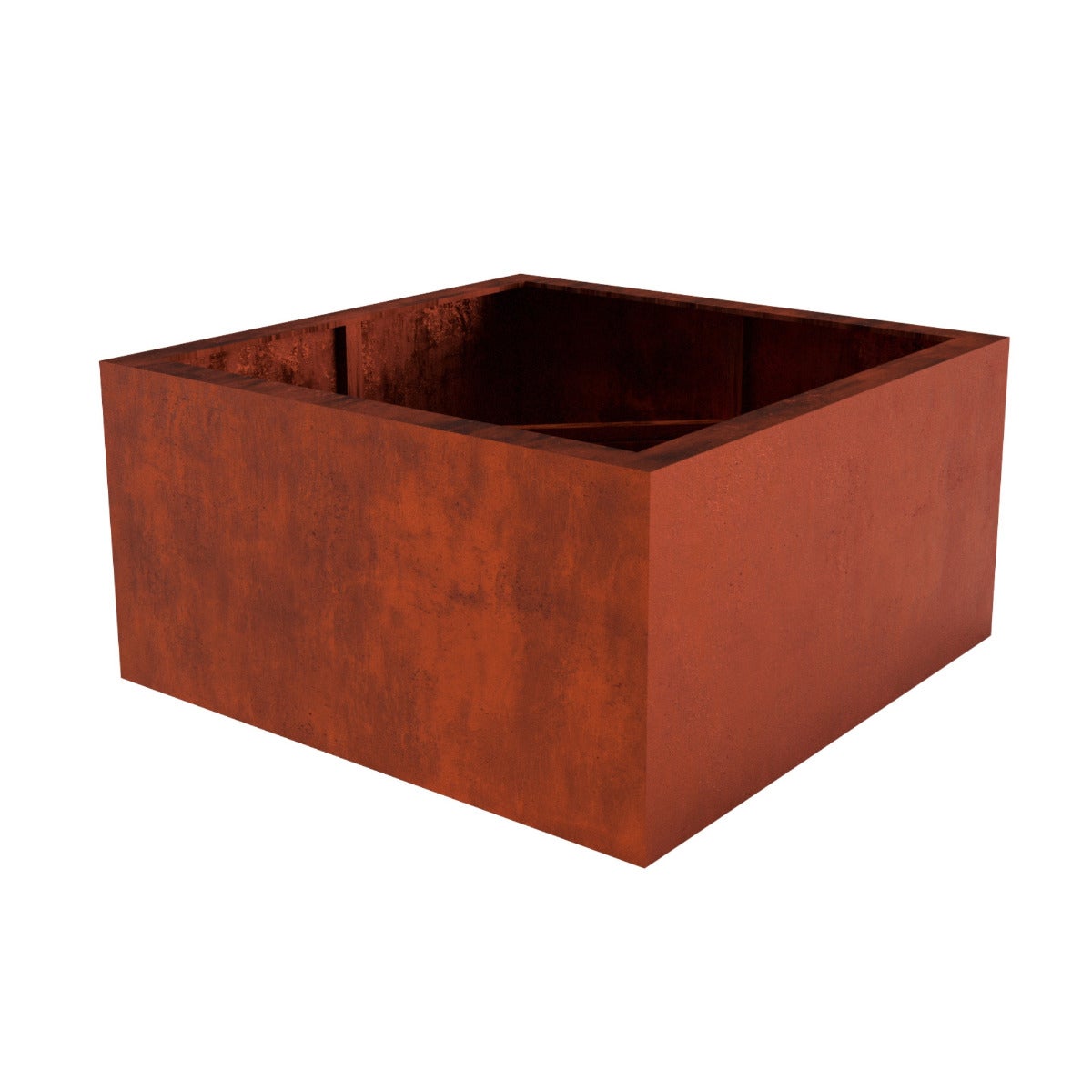 Cortenstaal Plantenbak Vierkant 79 x 40 cm