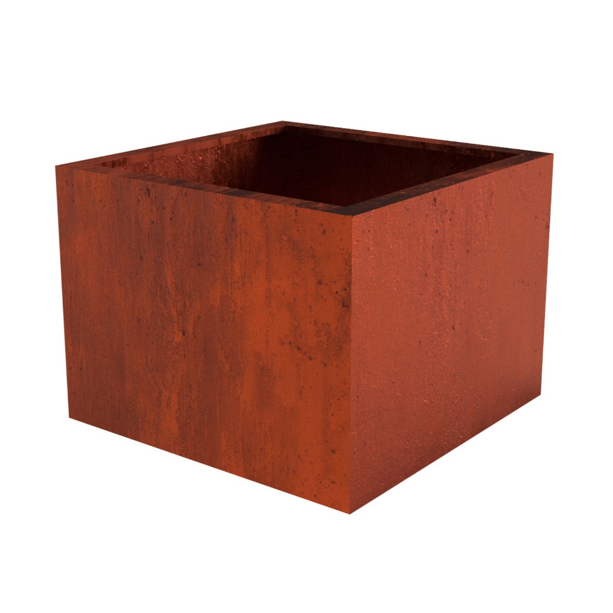 Cortenstaal Plantenbak XL Vierkant 79 x 79 x 59 cm