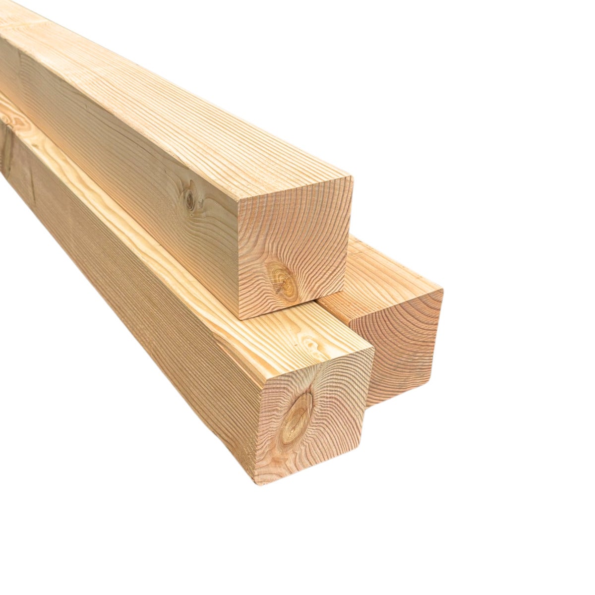 Tuinpaal Douglas Geschaafd en Gedroogd 12 x 12 x 200 cm