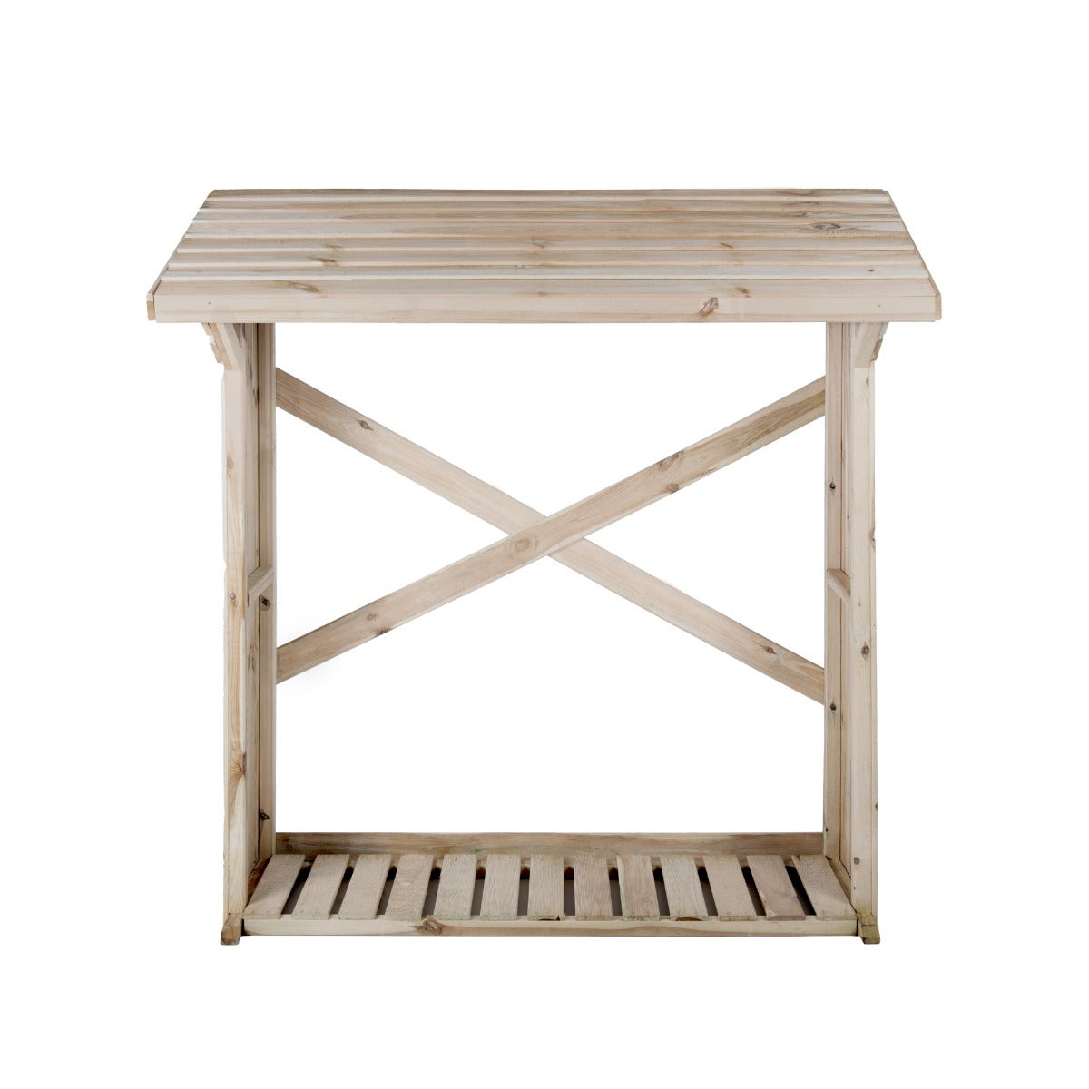 Haardhout Berging Grenen Hout 180 cm