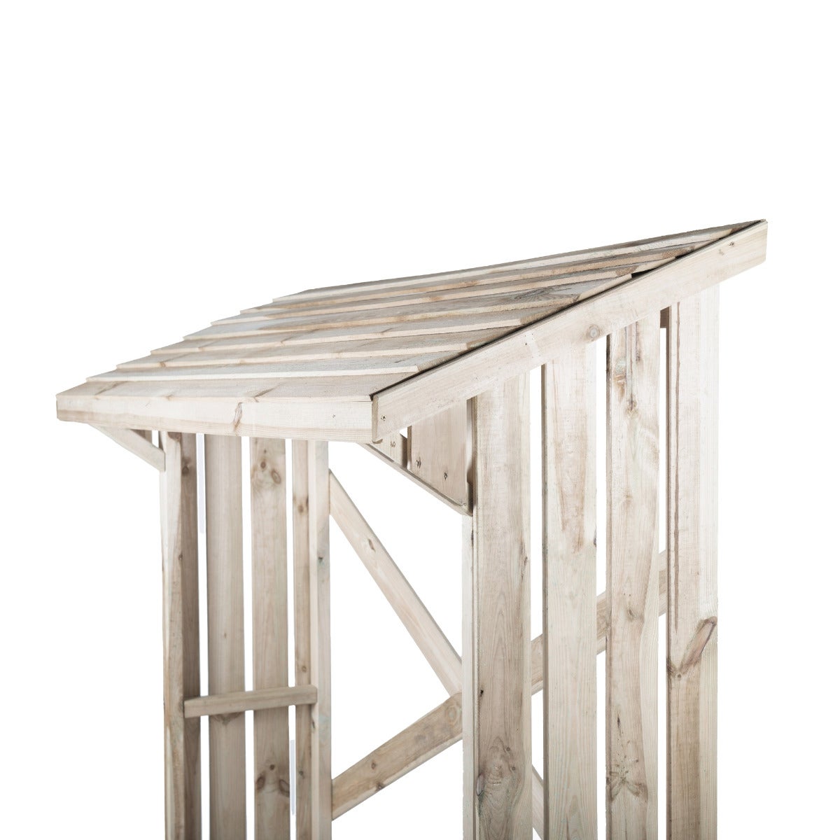 Haardhout Berging Grenen Hout 180 cm