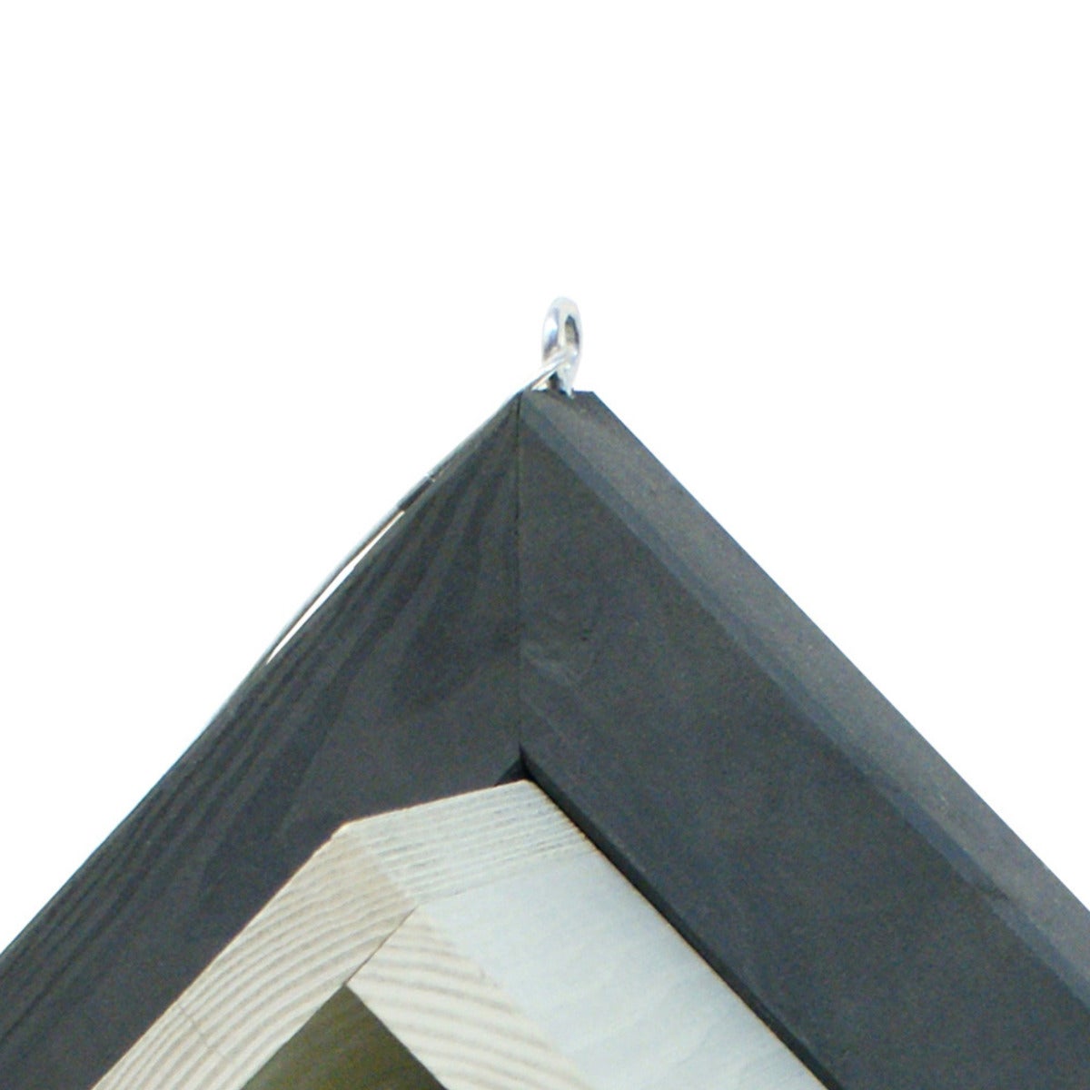 Voederhuis Hangend Met Ruit Design - Antraciet/Grijs