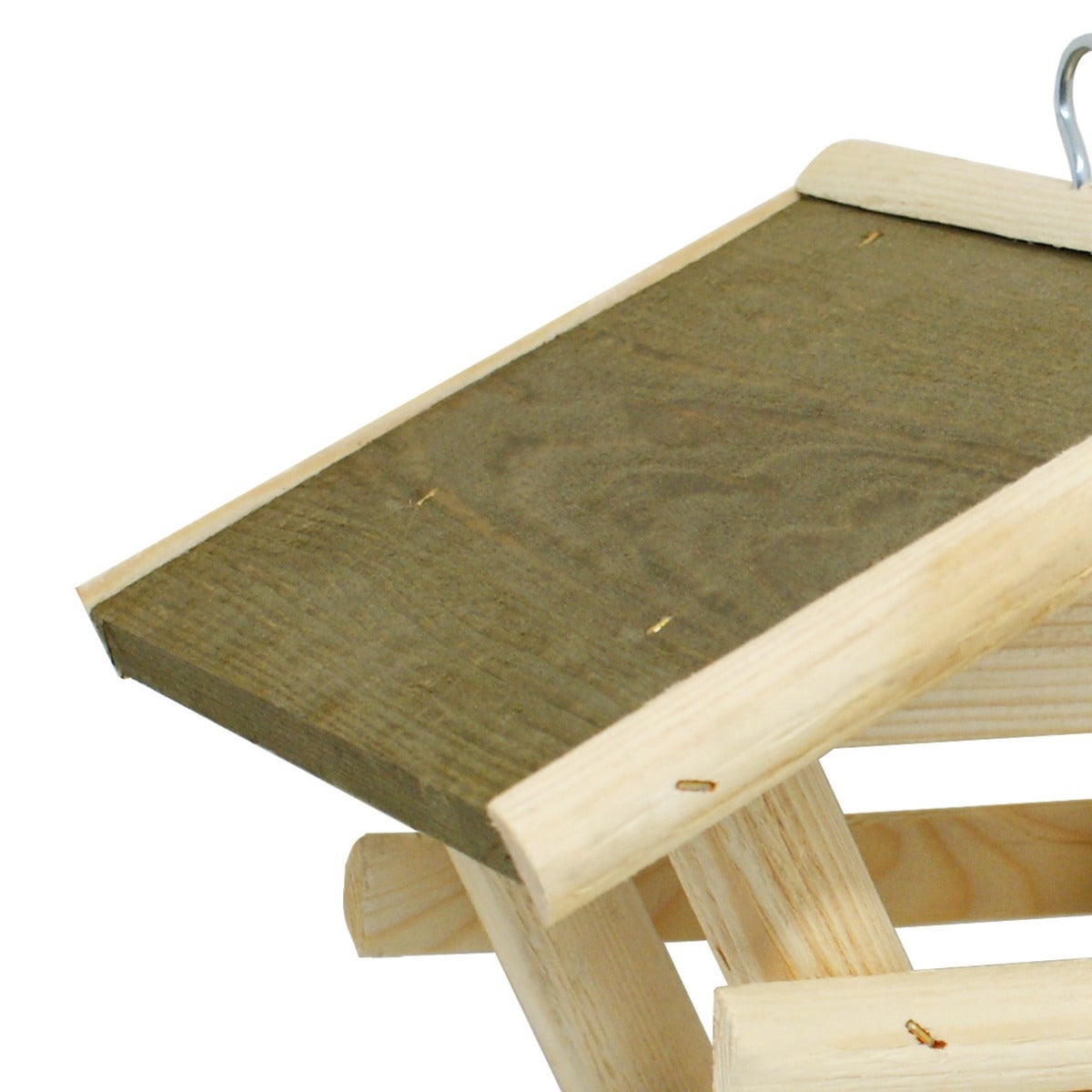 Vogelvoederhuis Hangend - Olijfgroen Dak