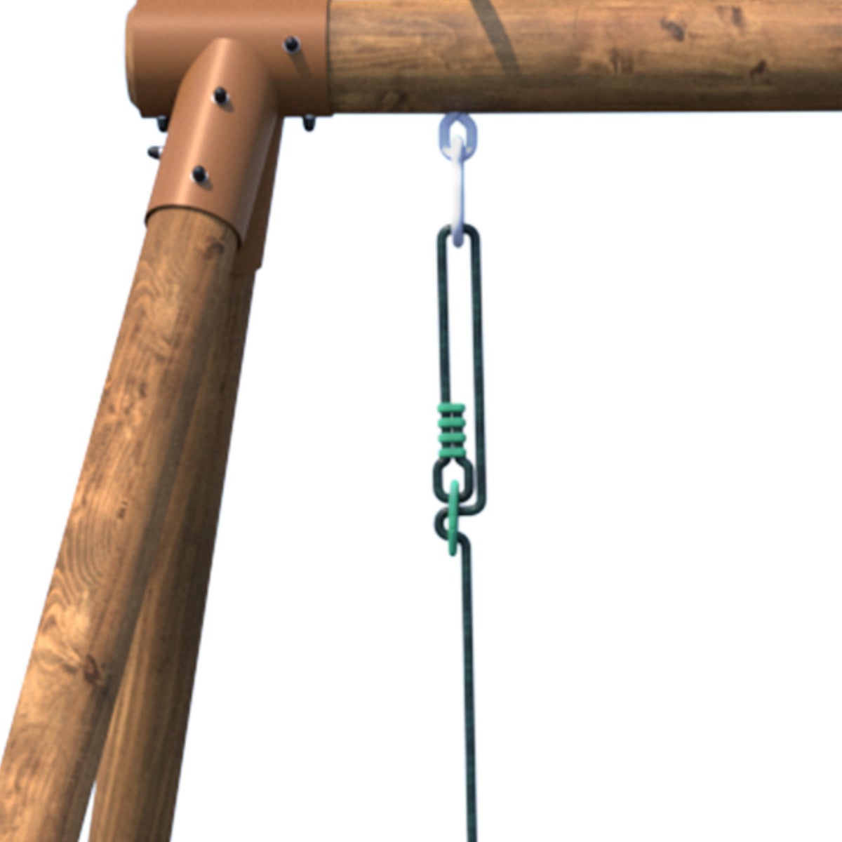 Soulet Enkele Schommel Hanna Hout Vrijstaand 195 x 165 cm