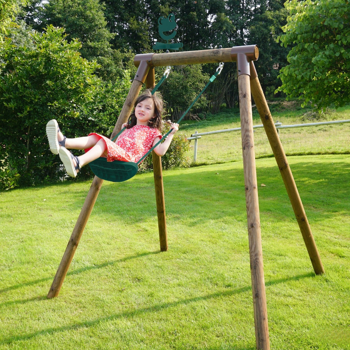 Soulet Enkele Schommel Hanna Hout Vrijstaand 195 x 165 cm