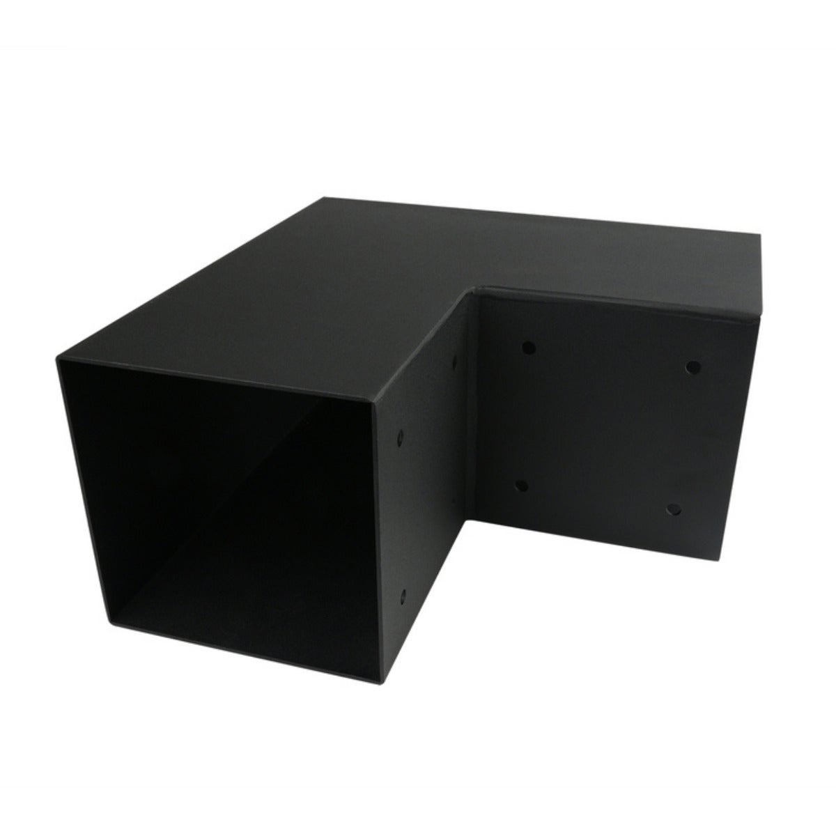 Pergola Hoekverbinding 90 Graden Zwart Voor 12 x 12 cm Balken Kubus Model - Per Stuk