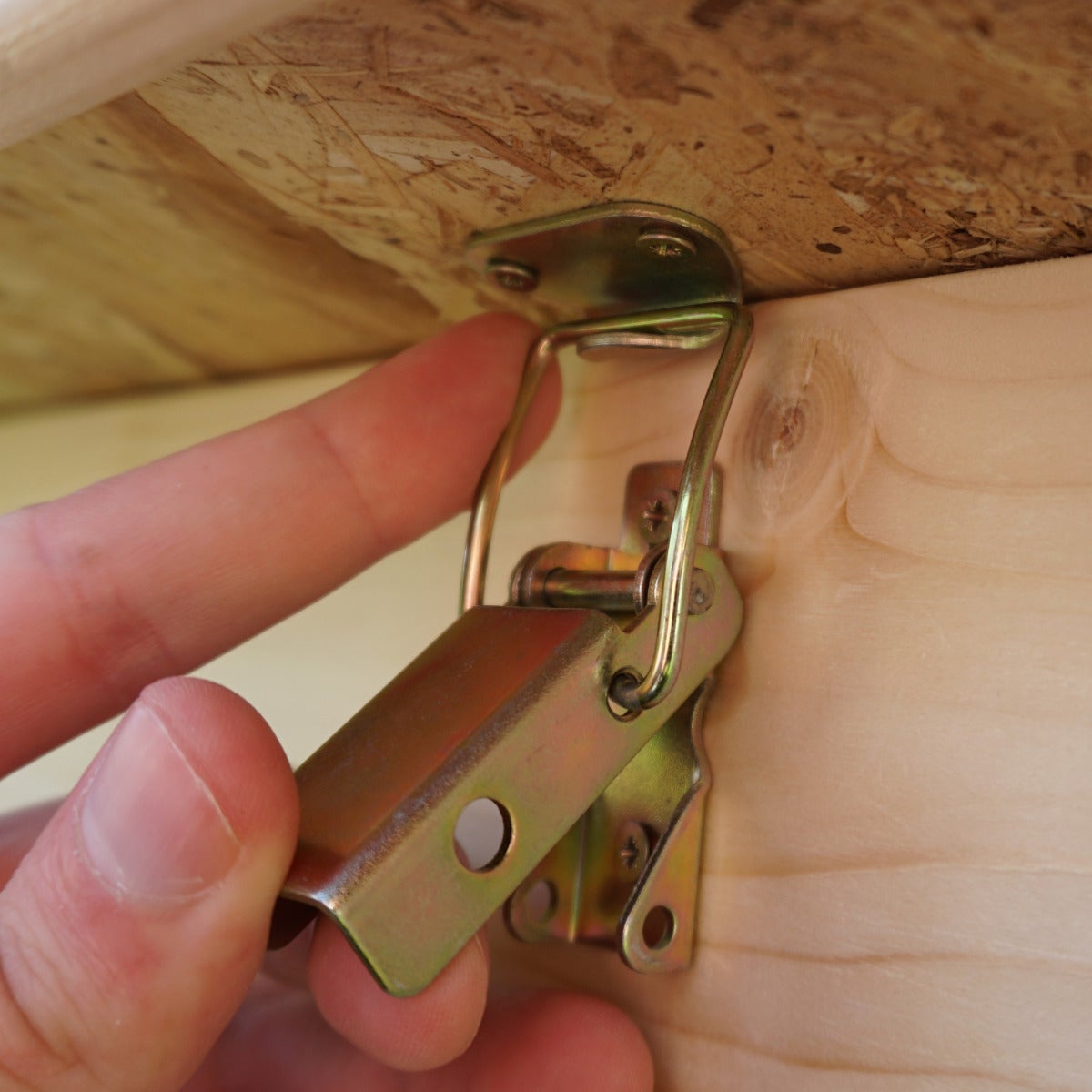 Hondenhok Pongo Hout met Dakleer - Klein 108 x 50 cm